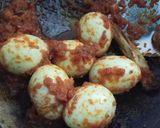Foto langkah ke 3 dari resep Balado telor rebus.