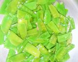 A picture of step 1 of Saim ki sabzi.