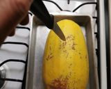 Foto del paso 2 de la receta: Calabaza spaghetti al horno