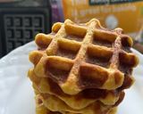 Foto langkah ke 5 dari resep Waffle ubi madu.