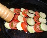 Foto del paso 9 de la receta: Fila de verduras con pollo al limón