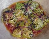 লাউ পাতায় ডিমের পাতুরি lau patay dimer paturi recipe in Bengali ) রেসিপির ধাপ 6 ছবি