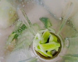A picture of step 1 of Cucumber lemonade.
