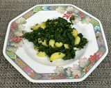 A picture of step 9 of Creamy Lasooni Methi.