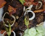 A picture of step 11 of Peshawari kabab😋.