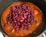 A picture of step 6 of Hotdogs & Beans.