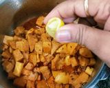 जिमीकंद आलू की सब्जी रेसिपी चरण 5 फोटो
