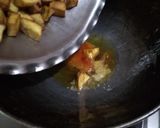 A picture of step 9 of Masala fry sweet potatoes.