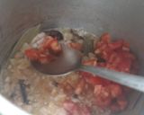 A picture of step 3 of Butter Chicken masala.