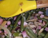 Foto del paso 5 de la receta Judías Verdes y setas salteadas y gratinadas