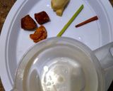Foto langkah ke 1 dari resep Wedang jahe susu.