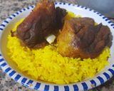 صورة لخطوة 7 من وصفة ارز مع لحم🥩 الخروف 🐑