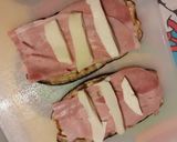 Foto del passaggio 2 della ricetta Involtini di melanzane con prosciutto cotto e mozzarella