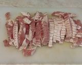 Baconos, hagymás, sajtszósz recept fázis 1 fotója