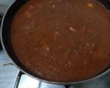 A picture of step 2 of Chicken schezwan khepsa.