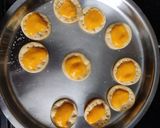 A picture of step 3 of Mango sev puri.