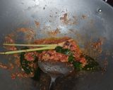 Foto langkah ke 3 dari resep Balado telur dan ubi kuah santan kental.