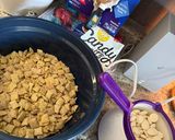 A picture of step 1 of All-American Blueberry Lemon Puppy Chow.