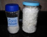 Foto del paso 4 de la receta: Bizcochuelo casero de coco marmolado