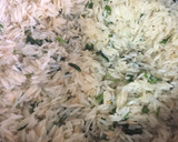 Foto del paso 2 de la receta: Filete de Tilapia en cama de arroz al cilantro y pico de gallo+mango&pepino