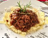 Foto langkah ke 5 dari resep Fettuccini Bolognese.