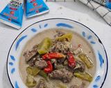 Foto langkah ke 5 dari resep Asem-asem Daging Kuah Santan.