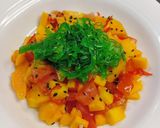 Foto langkah ke 5 dari resep Salad Pedas Mangga Wakame Chuka.