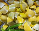 A picture of step 7 of Lemon Pickle.