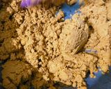 A picture of step 3 of Almond layer besan barfi.