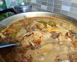Foto langkah ke 3 dari resep Gulai Ayam Rebung.