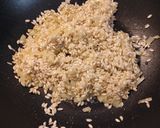 A picture of step 3 of Risotto with Fava Bean Purée and Asparagus.