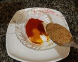 A picture of step 3 of Tandoori chicken.