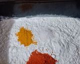 A picture of step 3 of Crispy Suran Fry (vegetarian fish fry).