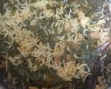 A picture of step 4 of Soya palak pulao.