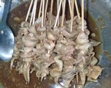 Foto langkah ke 4 dari resep Sate Jamur Tiram.