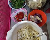 Foto langkah ke 1 dari resep Pepes Tahu Jamur Tiram (Tanpa Daun Pisang).