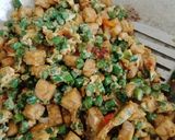 Foto langkah ke 3 dari resep Orak-arik Kacang panjang Telur Asin.