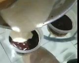 Foto langkah ke 4 dari resep DESSERT lava pudding MUDAH no oven no kukus.