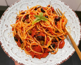 Foto del paso 7 de la receta: Espaguettis a la putanesca picante