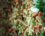 A picture of step 4 of Fried Rice.