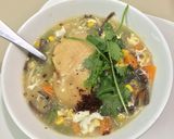 Hình bước làm 4 của món Soup gà