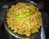 Taliya da macaroni me alayyahu da dambun namamatakin girki10 hoto