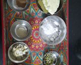 A picture of step 1 of Mawa samosa.