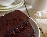 Foto langkah ke 8 dari resep Cake Coklat Kukus - lembut - No Mixer.