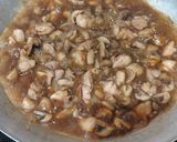 Foto langkah ke 3 dari resep Nasi Tim Ayam Jamur.
