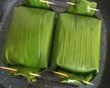 Foto langkah ke 7 dari resep Nasi Merah Bakar Tongkol.