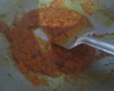 A picture of step 1 of Prawn masala.