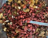 A picture of step 7 of My mother in law’s granola 💗.