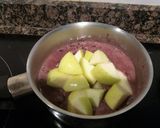Foto del paso 2 de la receta: Porridge de Cacao con Manzana, Plátano y Coco