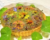 A picture of step 14 of Botanical green savoury tart.